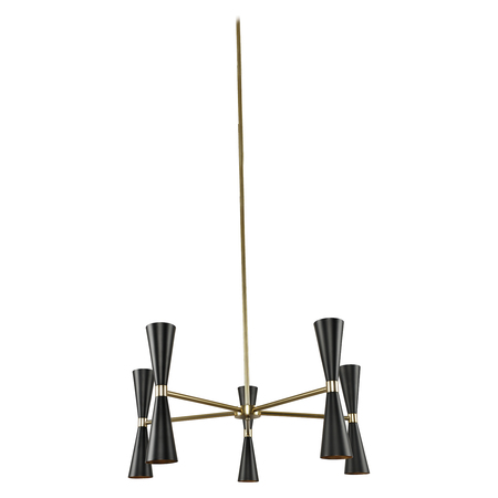 KALCO Milo 5 Arm Chandelier 310470BVB